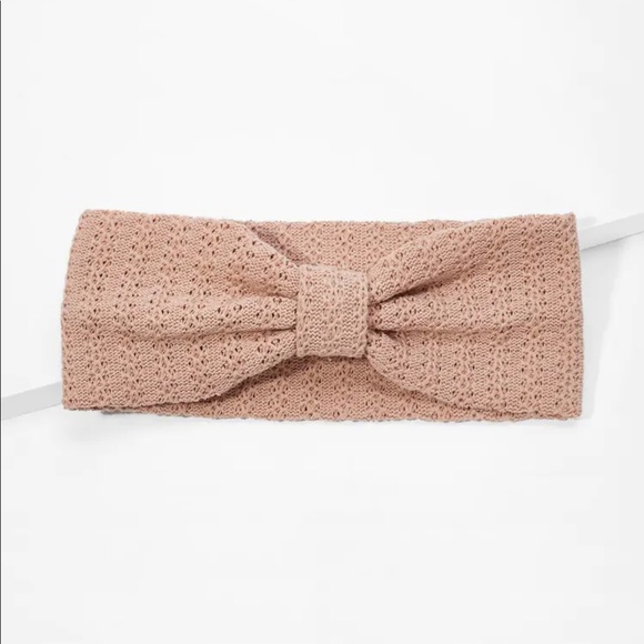 Pale Pink Knot Head Band - Picture 2 of 4